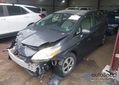 2012 Toyota Prius Three из США, поврежденный, VIN JTDKN3DU3C1543785